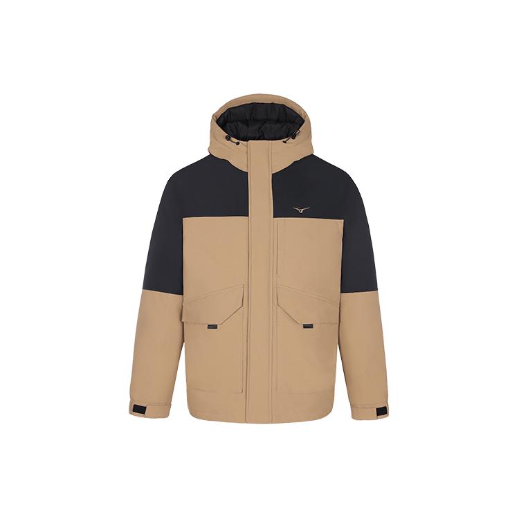 Mizuno Down Jackets Unisex Hooded Thickened Down Jacket K2CN36D3 2XL
