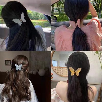 Fashion Hair Claw Elegant Cross Teeth Butterfly Shape Design Hair Clip Hair Accessories
