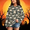 Kids Halloween Casual Printed Hoodie for Boys and Girls