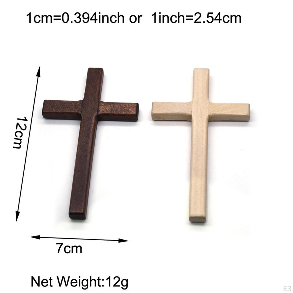 Crucifix Ornament 12cm Decor Holiday Gifts Living Room Bedroom Decoration