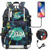 69 Game Print Teen Student Backpack Large Capacity Casual Travel Daypack for Boys and Girls