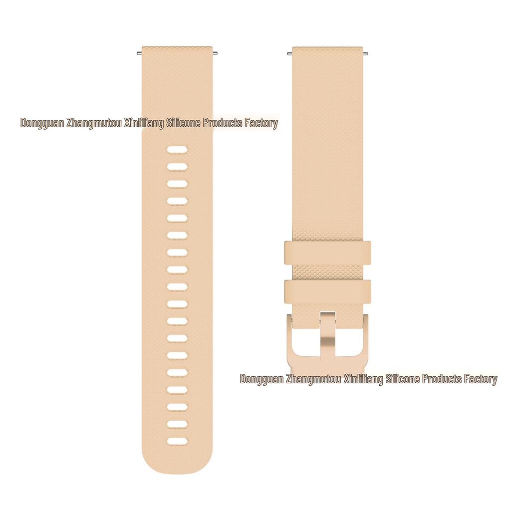 Garmin Venu Silicone Small Check-Pattern Watch Band, Vivomove Sport Textured Strap, 18/20/22mm.