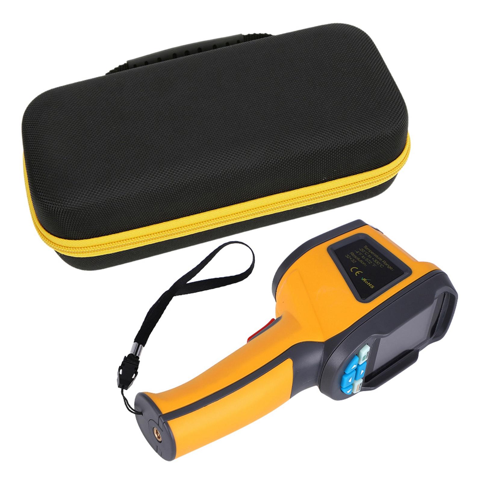 

HT‑02D Handheld IR Thermal Imaging Camera Color Display 1024p 32x32 Resolution Thermal Imager