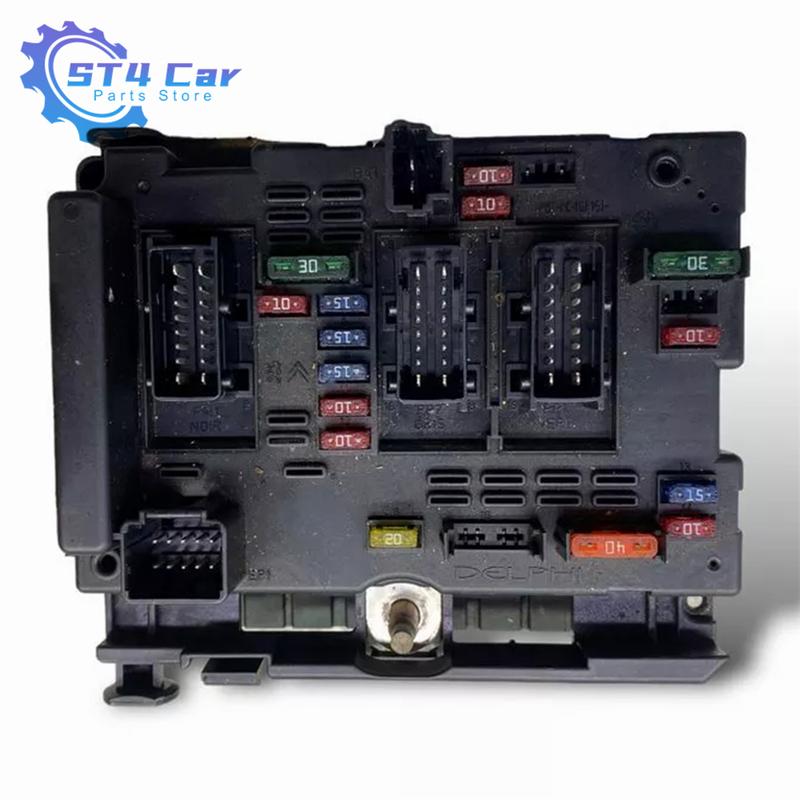 Car 9650664180 BSM B2 Fuse Box Assembly For Peugeot 307 406 807 206 Citroen C3 C5 C8 Xsara 1999-2012 9657608880 6500Y1