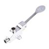 Kitchen Sink Faucets Single Hole Foot Pedal Control Cold Water Faucet Deck Mount Pulldown Faucet Corrosion-resistant