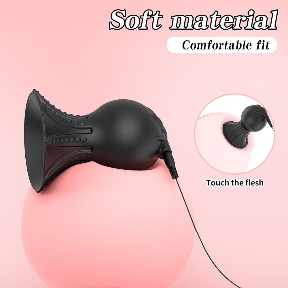 Sexspielzeug BDSM-Werkzeug Elektrischer Schocker Brustwarcensauger Klemmen Elektrischer Stimulator Brustwarzen Vagina Brust Klitoris Masturbator Brustvergrößerer