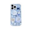 Applicable To Apple 16pro Cute Miffy 13 Cartoon Mobile Phone Case Large Hole Transparent Iphone15 Glitter Protective Case