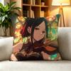 K-Kaguya-sama Love is War Kaguya Shinomiya  Pillow Case Square Double-Sided Sofa Cushion Cover Bedroom Bedside Pillow