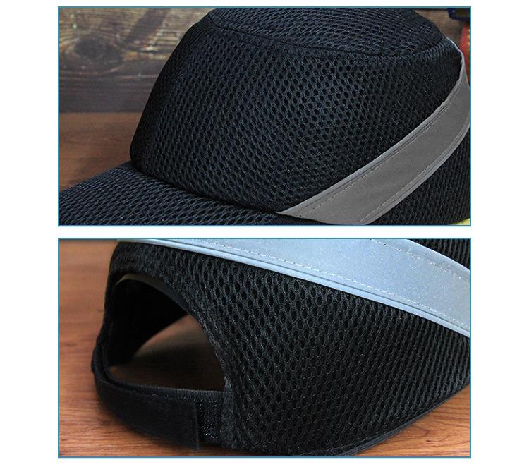 Lightweight Protective Safety Bump Cap Hard Hat with Breathable Mesh Insert Head Protection