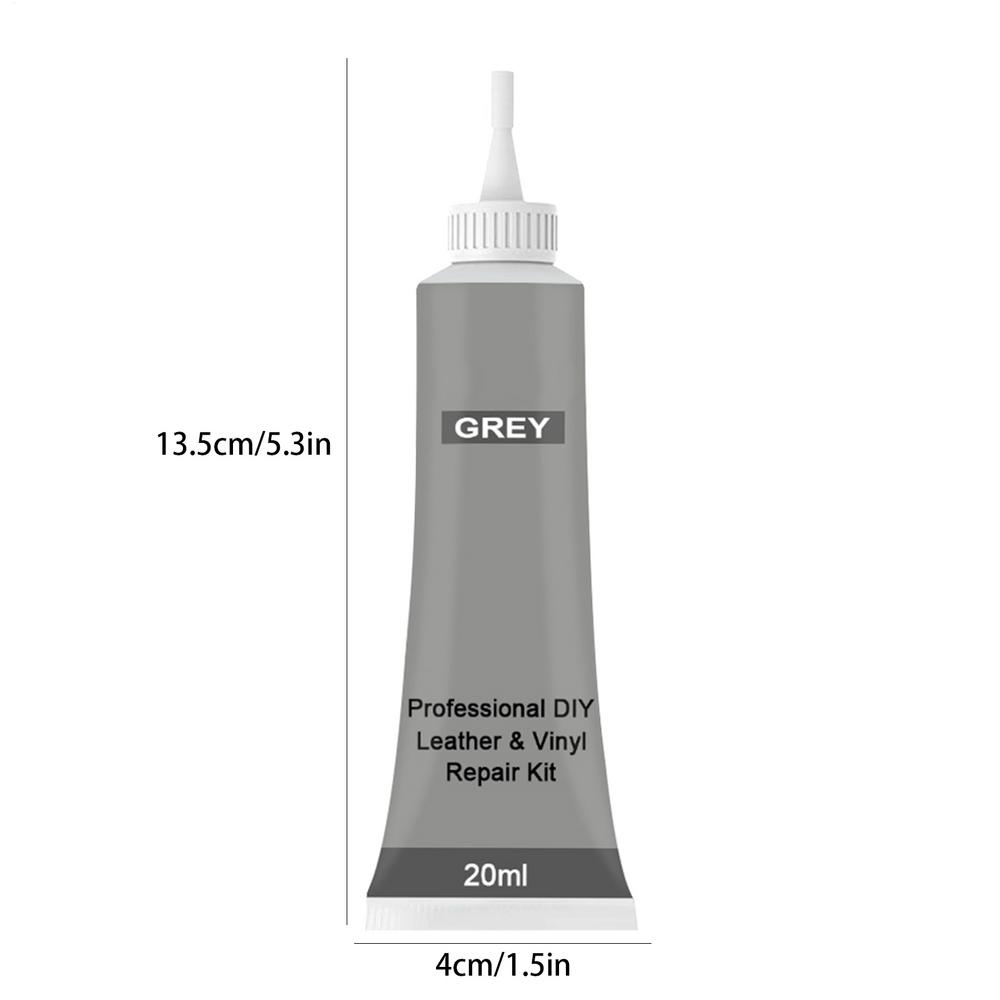 20ml Repair Gel Vinyl And Leather Repair Compound Leather ColorRestorer Applicator Repair Recolor Renew Leather Vinyl Sofa Purse