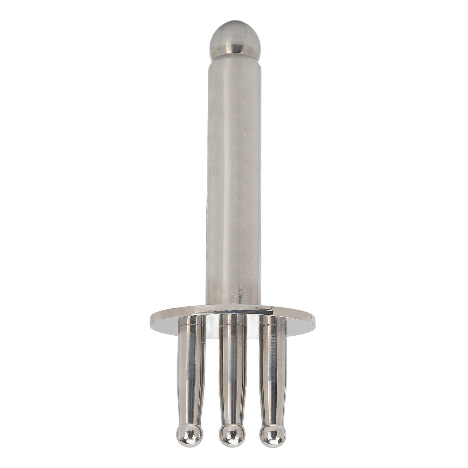 

Магнитная массажная ручка с 3 вилками из нержавеющей стали, магнитный массажер для меридианов шеи и плеч