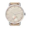 Fashion Business Blue Face Gold Shell Silver Shell White Face Alloy Ultra Thin Two And A Half Needles Men'S Quartz Watch 811