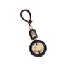 Latest New Buddhism Lotus Flower Keychain Accessories Wooden Buddha Lucky Beads Keyring Pendant Car Bag Key Chain Buddhist Gift