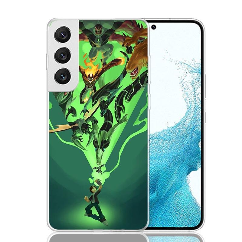 Ben Cartoon 10 Phone Case For Samsung Galaxy S26 S25 Edge S24 S23 FE S22 Ultra S21 Plus S20 + Fundas Cover Coque Galaxy S25 S24