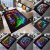 Creatief Gametapijt voor Jongenskamer Decoratie Gamepad Ontwerp Tapijt voor E-sportkamer Slaapkamer Antislip Machine Vloermat Deurmat