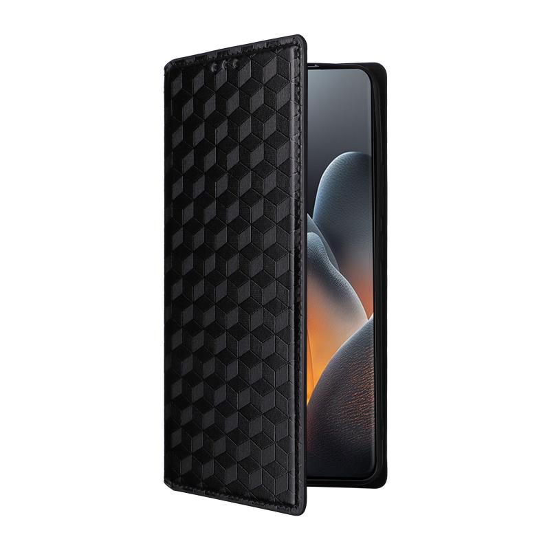 For Honor 600 Lite Case Stereoscopic Lines Flip Wallet Skin PU Case Purse For Honor 500 Smart 3D Magnetic Phone Cover