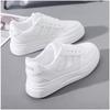 Spring new little white shoes women's breathable street shooting board shoes women's thick-soled muffin women's shoes