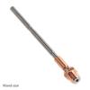 Titanium Alloy Heatbreak Metal Heat Break Thread Throat for MK4 Hotend Extruder 1.75mm Copper Metal Throat Accessory
