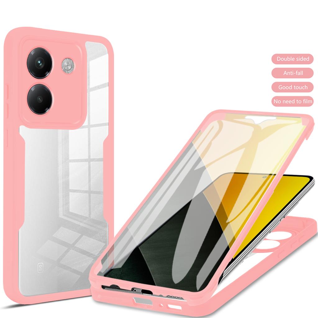 For Xiaomi Poco C65 Case Poco C65 Cover Phone Case Full Body Protection Case Protective 360 Double Sided Cover Funda Coque Capa