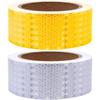 Reflective Tape, 9M x 5CM Warning Sticker High Intensity Reflector Tape Waterproof Safety Tape, 1 Pack Self-Adhesive Security Marking Tape
