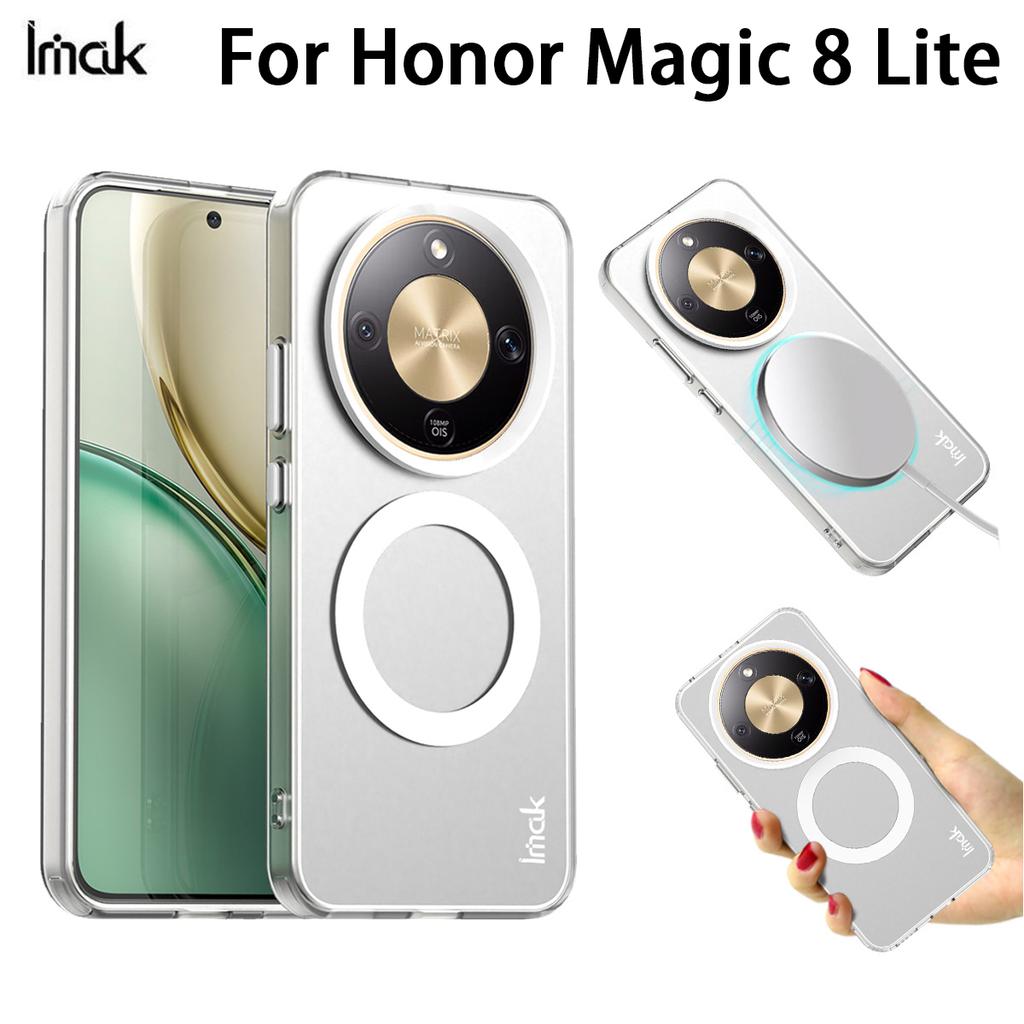 For Honor Magic 8 Lite Phone Case IMAK Chocolate Magnetic Case