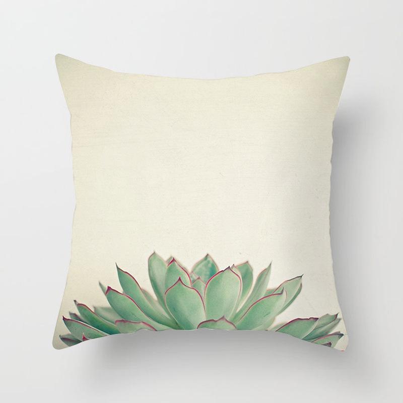 Ins Homewares Dusk Trees Sofa Car Pillow Cover Office Cushion Cover