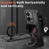 For Xiaomi Poco C85 4G Redmi 15C 6,9 tommer Deksel Armor Støtsikker 360° Roterende Magnetisk Holder TPU Ramme Plast Telefondeksel