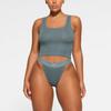 SKIMS Cotton Rib Tank Top Women tops Kyanite AP-TNK-0038-KYN