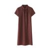 Elegant Summer Lapel Dress for Middle-Aged and Senior Women 2026