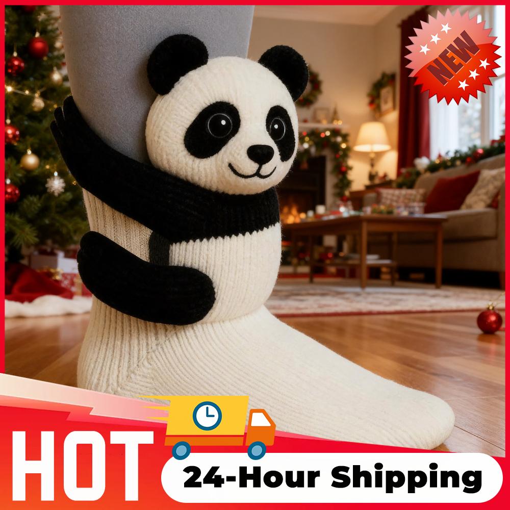 Nuova Moda Calzini da Donna Cartone Animato Animali 3D Calzino Kawaii Calzini da Pavimento da Donna Lavorati a Maglia Carini Animali Calzini da Pavimento Inverno Calzini Divertenti