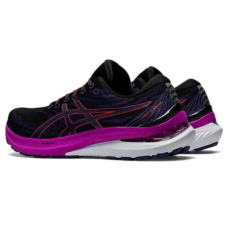 New Asics Gel Kayano 29 D Wide 'Black Red Alert' Women's 1012B297-003