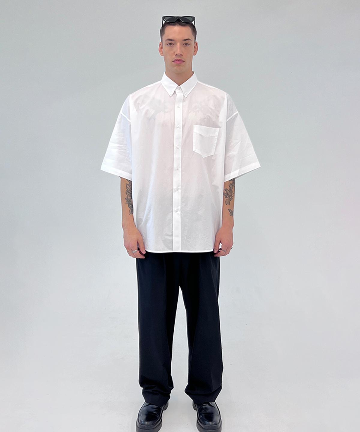 Maison Master Cotton Oversized Shirt Blue/F