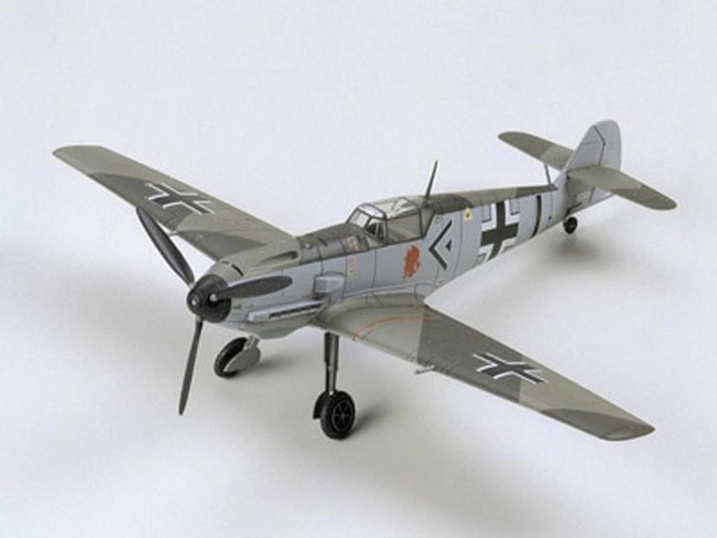 Tamiya 1/72 Warbird Collection Nr. 50 tyske Luftwaffe Messerschmitt Bf109E-3 plastmodell 60750