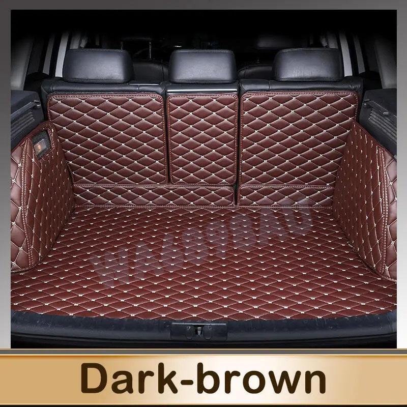 Custom Car Trunk Mat For BMW X3 2011 2012 2013 2014 2015 2016 2017 Anti Dirty Durable Leather Carpet Protective Pad