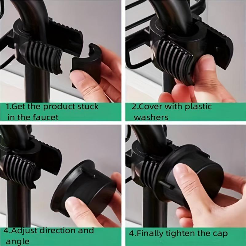 Bathroom Faucet Storage Rack Shower Soap Holder Bathroom Organization Shower Shelves Bathroom Accessories