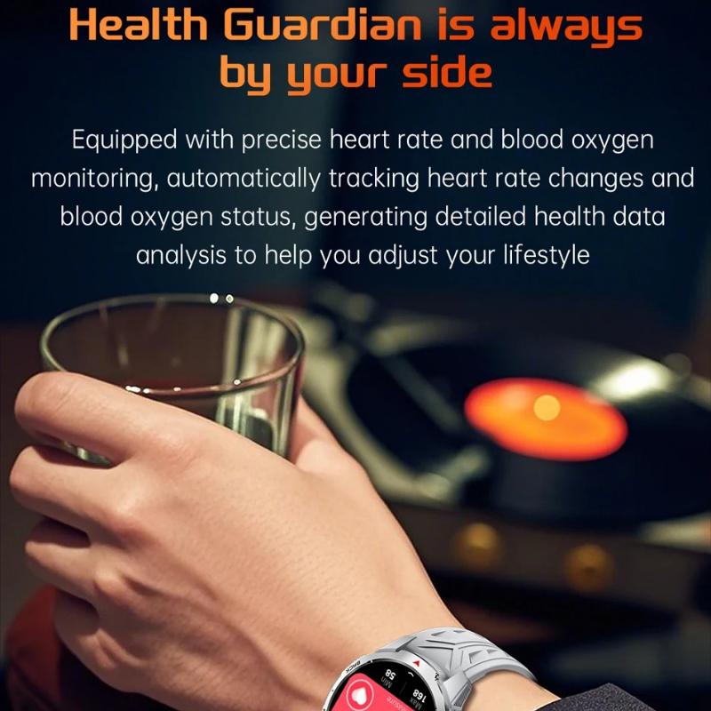 2026 Nuovo T-Rex3 Ultra Batteria 1100mAh Smartwatch GPS Traccia Bussola Super Capacità Impermeabile IP69K Tracker Sportivo Esterno Smartwatch Militare