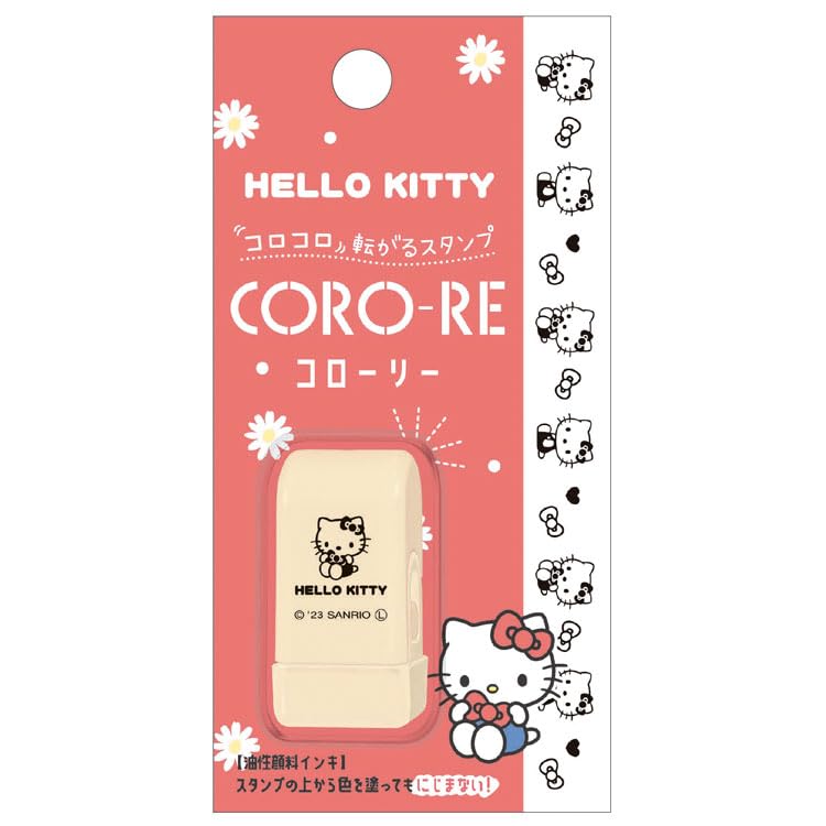 Хелло Китти Катящаяся Китти Лента Sanrio [Штамп] CORO-RE Штамп/Привет и