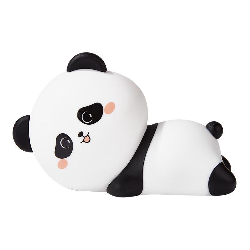 Panda Night Light with Tap Decompression, Timer, and Sleep Aid for Bedside and Breastfeeding; Ideal Birthday Gift.