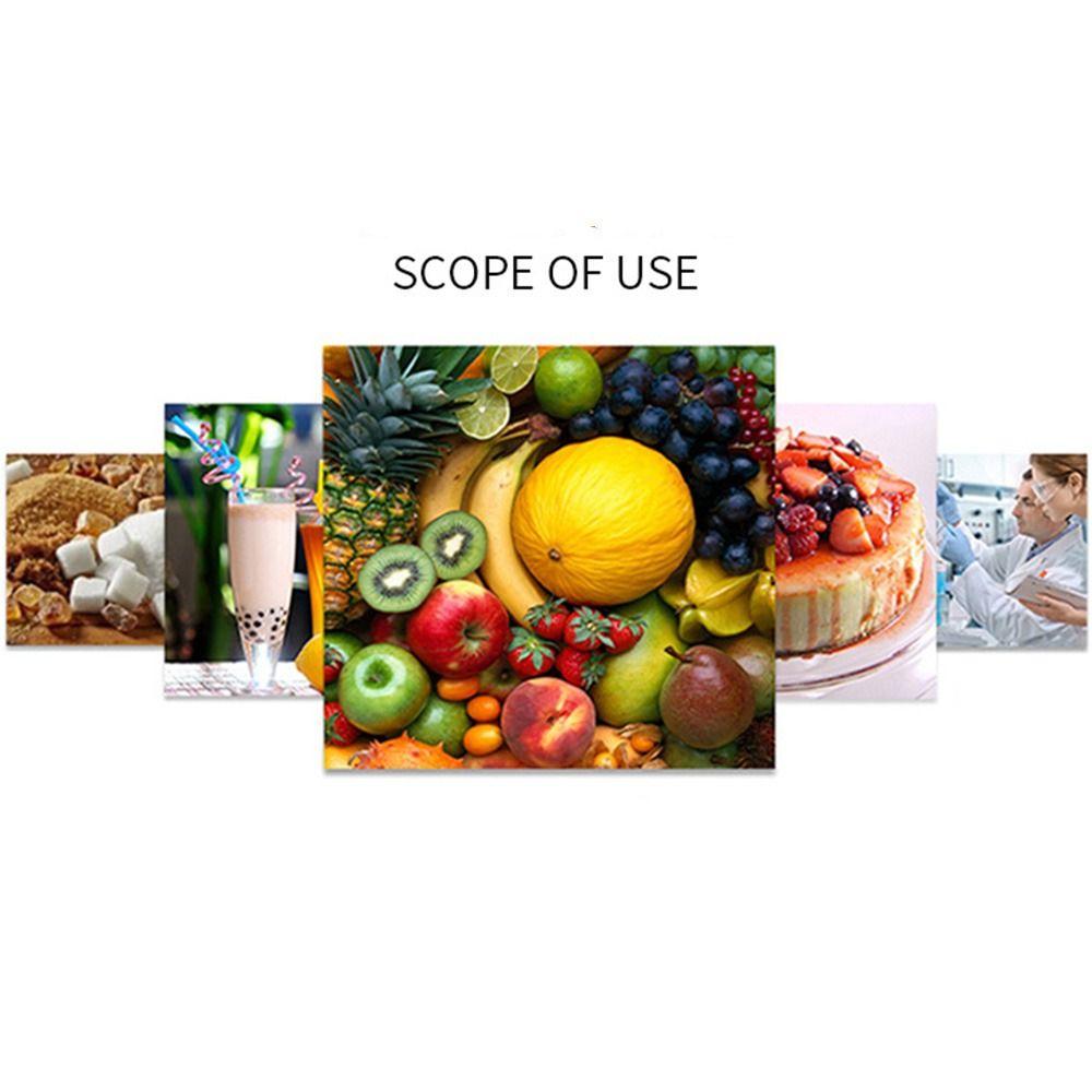 Mini Brix Tester ±0.2% Precision Brix Meter Digital Brix Refractometer Fruit, Juice, Drink