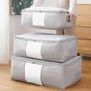 Wardrobe Closet Organizer Foldable Bag for Storag Clothes Non-Woven Clothing Organizer Pillow Quilt Blanket Bag Home Organizer