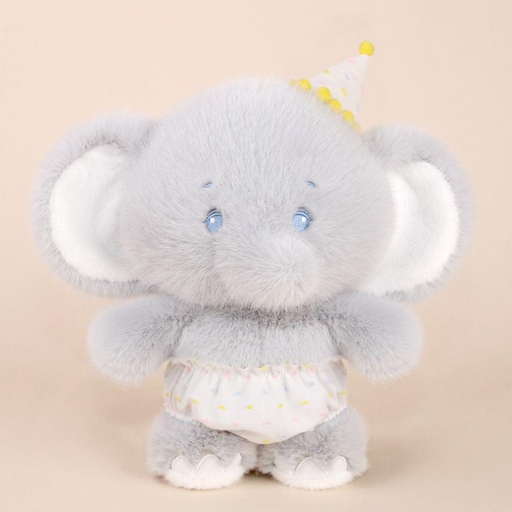 Fluffy Soft Elephant Lion Plush Toy Interactive Soothing Hug Pillow  Birthday Parties