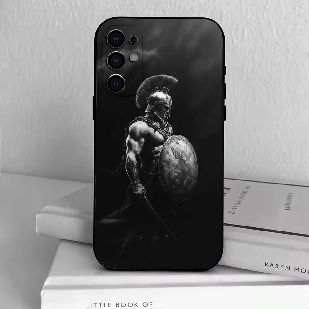 G-Gladiator B-Black Phone Case Black Silicone Soft For Samsung S25,S24,S21,S22,S23,S30,Ultra,S20,Plus,Fe,Lite