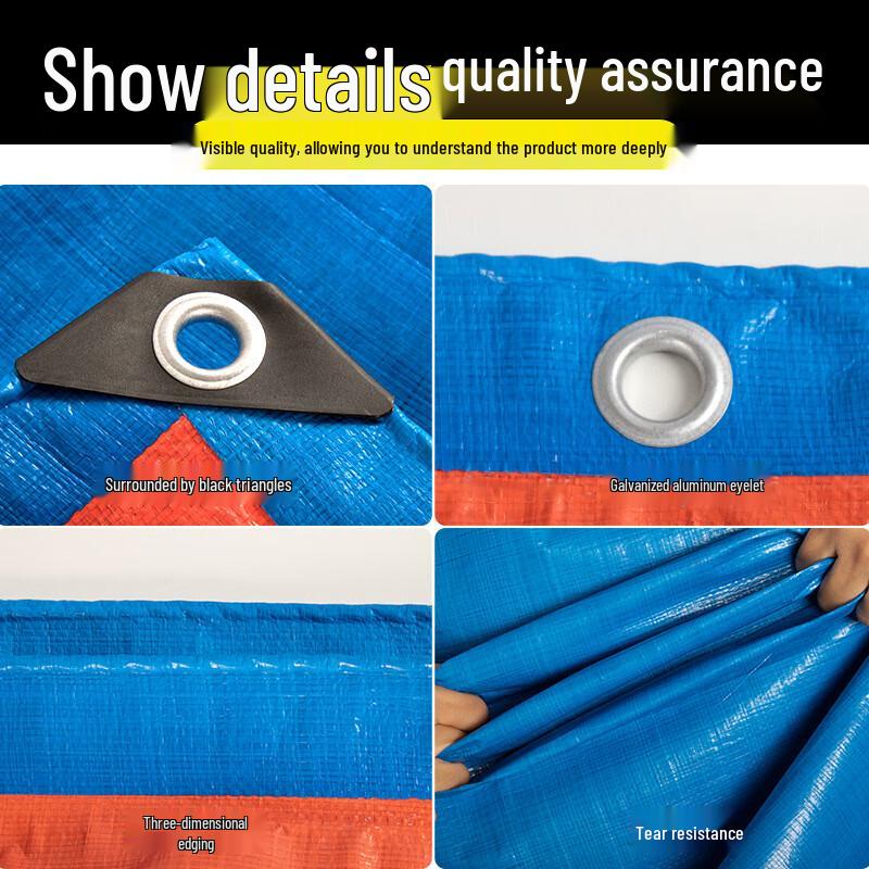 Heavy-Duty Outdoor Waterproof Sunshade Tarp