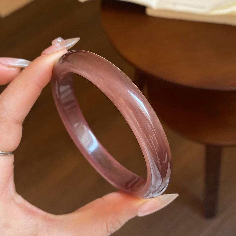 Glass Flower Beaded Pull-out Crystal Bracelet Small Fresh and Sweet Versatile Bracelet Simple Jewelry Women