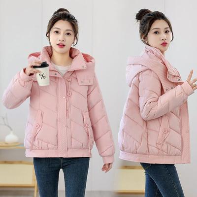 Down Coat Women Parkas Winter Fashion Warm Cotton Jacket Loose Hooded Fashion Overcoat Ladies Outwear