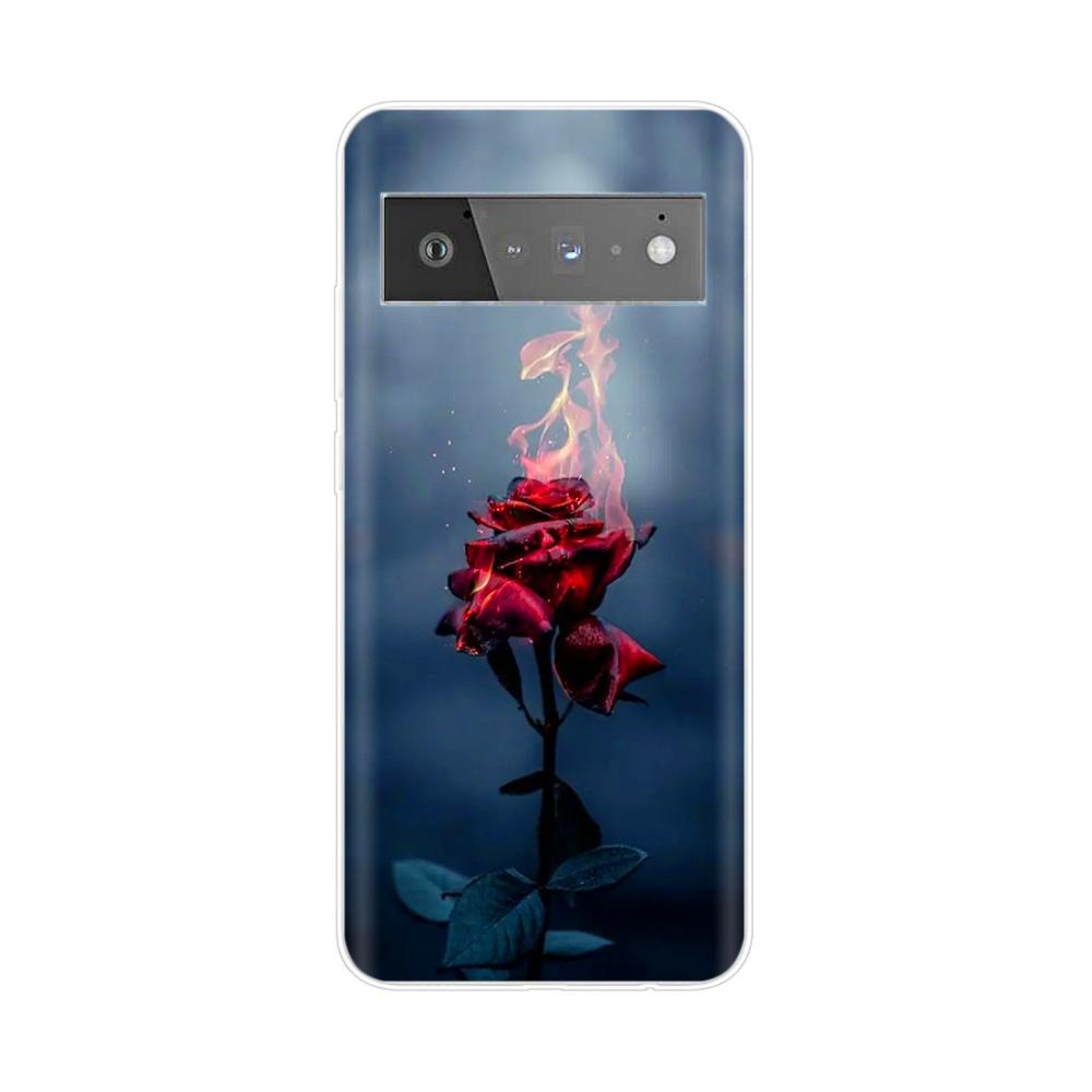 For Google Pixel 6 Pro Case Silicone Soft Clear TPU Phone Cover for Google Pixel6 Pixel 6 Pro 6A Case Pixel6A Cover Bumper Coque