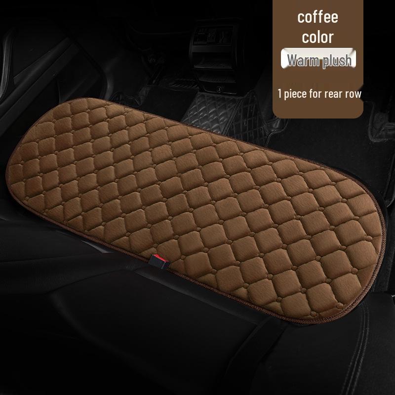 Winter Heated Wool Car Seat Cushion for Drivers