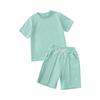 Boys' Short Sleeve & Shorts Set - Kids 2-Piece Summer Outfit