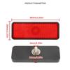 2pcs 24 Leds Motorcycle Taillights RED Lens LED Reflectors 3rd Brake Light Rear Tail Stop Lamp for Motorcycle Car Truck 12V