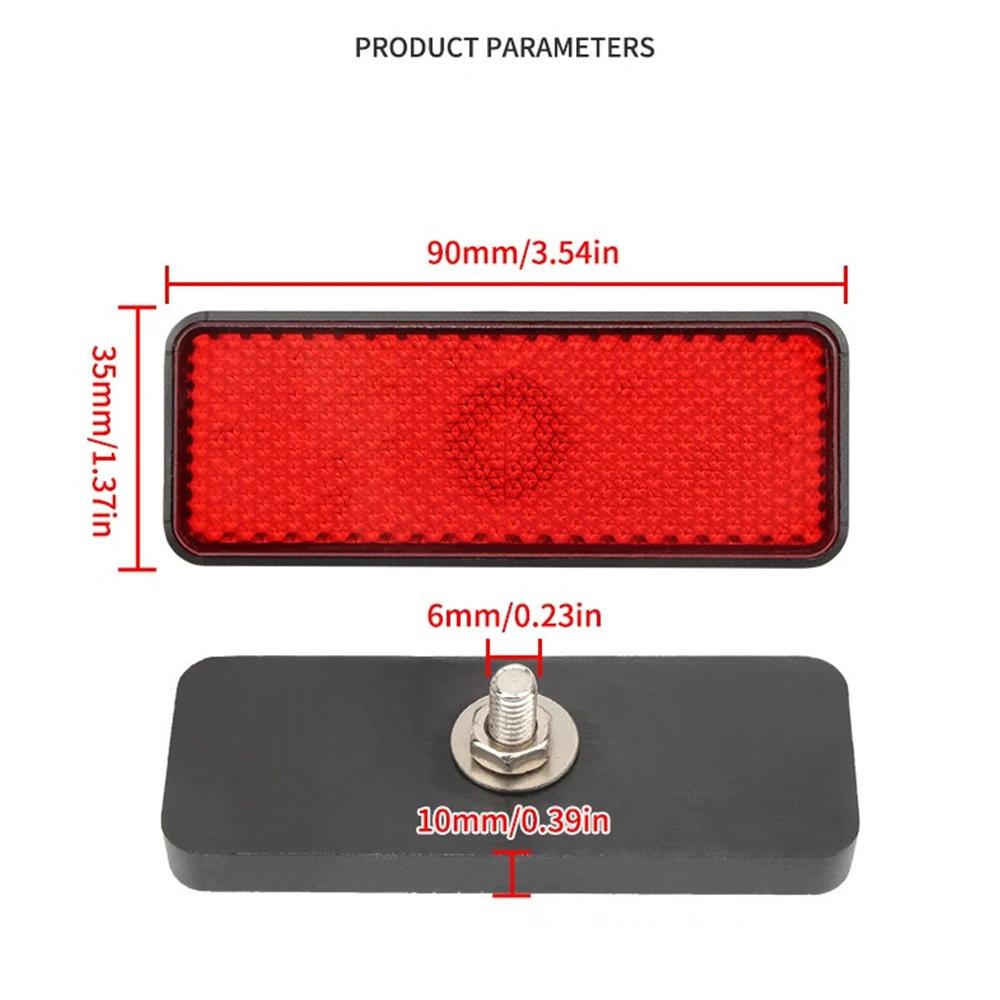 2pcs 24 Leds Motorcycle Taillights RED Lens LED Reflectors 3rd Brake Light Rear Tail Stop Lamp for Motorcycle Car Truck 12V